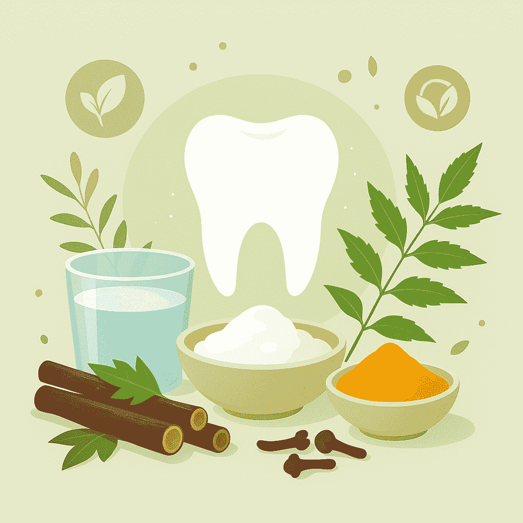 Natural remedies for strong teet